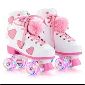 Pink Heart Roller Skates woman’s